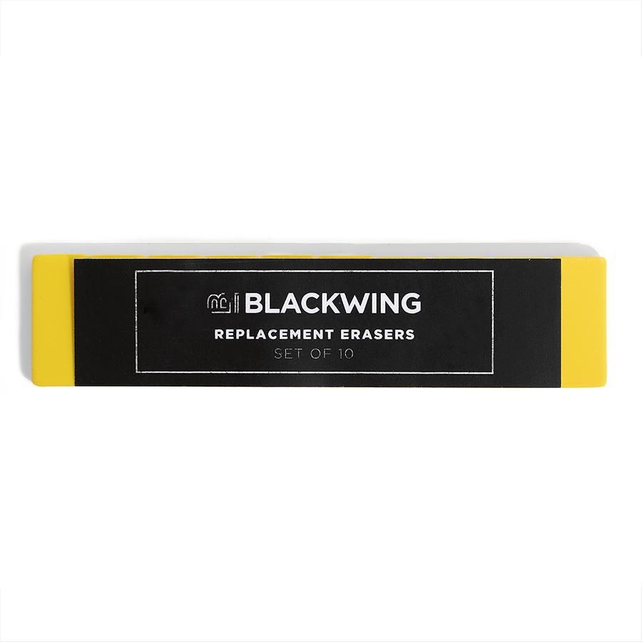 美國 BLACKWING 鉛筆 橡皮擦補充組/ 10入/ 黃